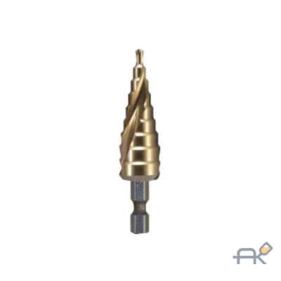 Сверло по металлу ступенчатое 4-12 мм REMOCOLOR (35-6-412)